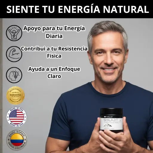Shilajit Elite+ - Energía extrema
